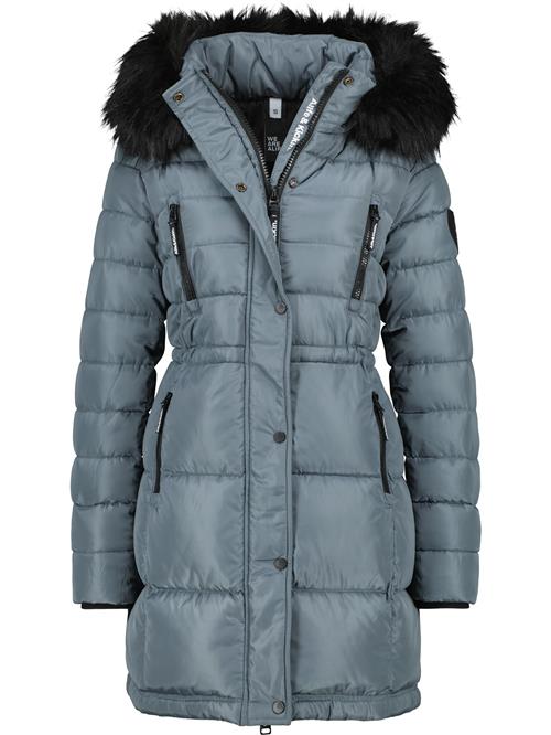 alife & kickin Vinterfrakke 'NicolaAK A'  røgblå / sort