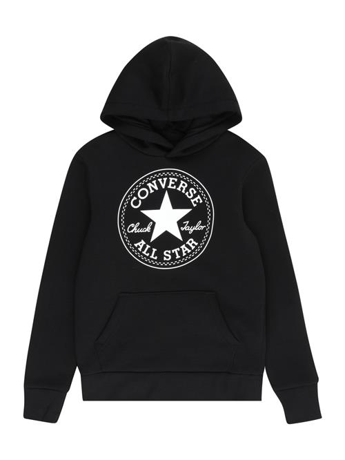 CONVERSE Sweatshirt  sort / hvid
