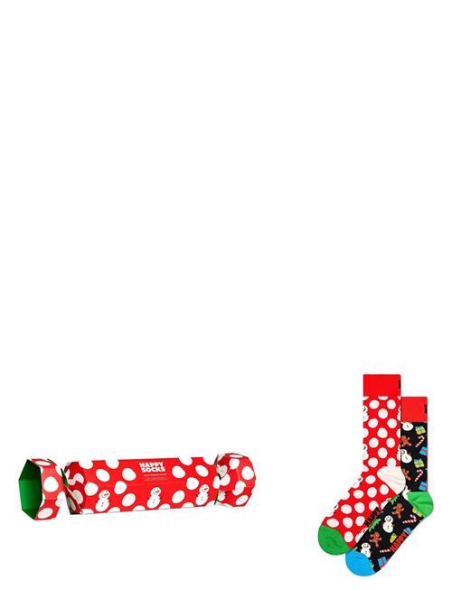 Happy Socks | 2-Pack Big Dot Snowman Socks Gift Set | 36-40