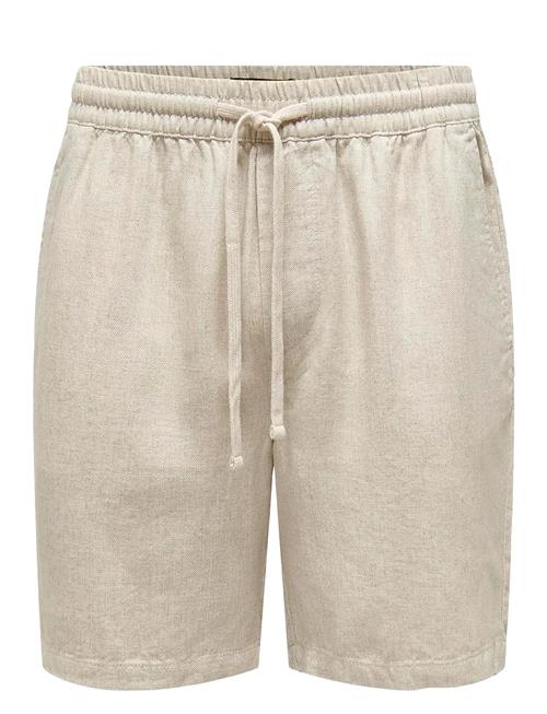 ONLY & SONS | Onstel Visc Lin Shorts 0075 Cs | XXL