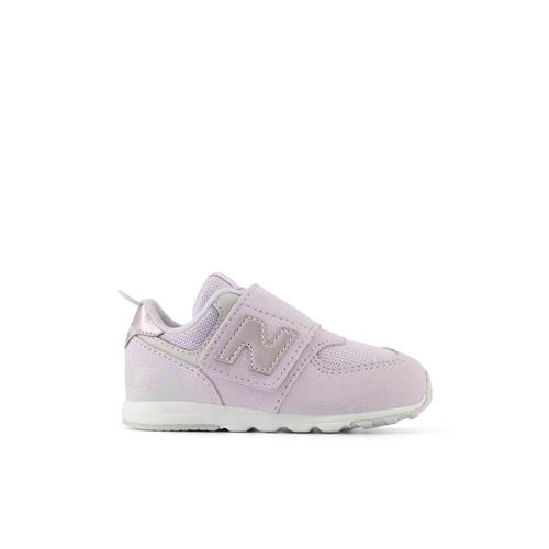 New Balance 574 Kids Hook & Loop Sneakers Taro  Taro-44.5 EU  Lilla  44.5 EU