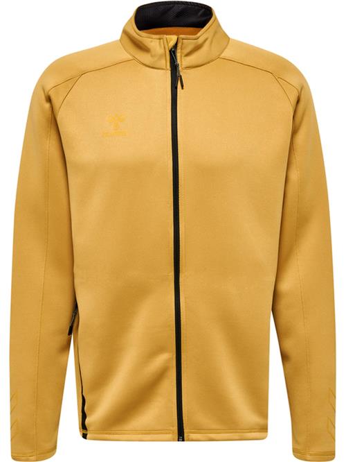 Hummel Sportssweatjakke 'Cima XK'  mørkegul / sort