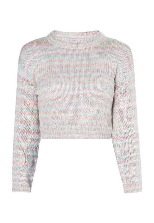 MYMO Pullover  pastelgrøn / lyseorange / pastelpink