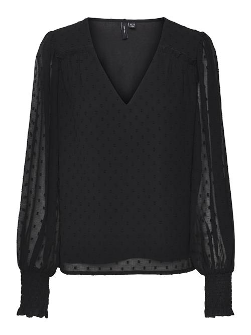 VERO MODA Bluse  sort