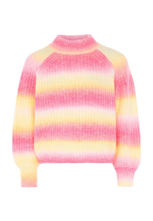 Sidona Pullover  gul / pink / hvid