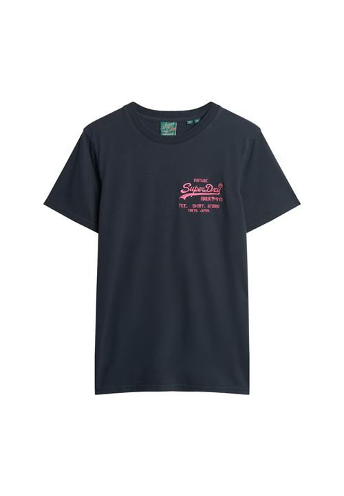 Superdry Bluser & t-shirts  natblå / pink