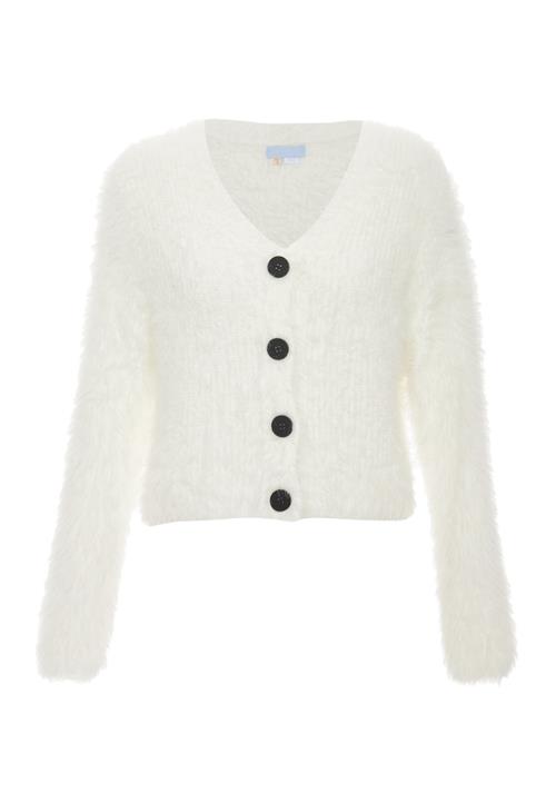Poomi Cardigan  sort / hvid