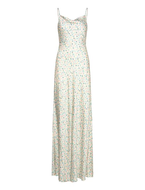 Malina | Lowa Satin Slip Maxi Dress | XS