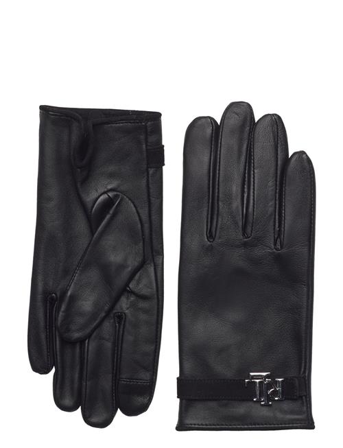 Lauren Ralph Lauren | Logo-Trim Sheepskin Tech Gloves | M