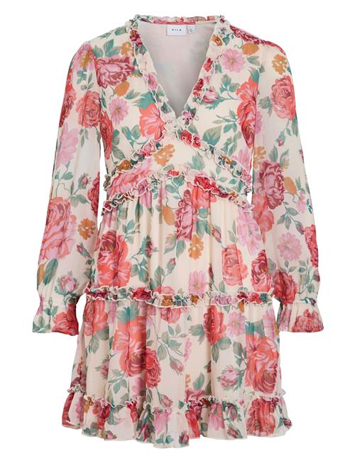 Vila | Viemsa L/S Short Dress/Dc/Ka | 40