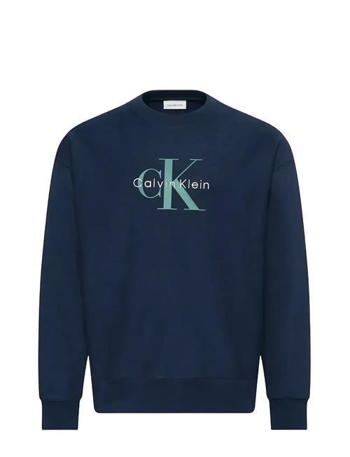 Calvin Klein Jeans | Ls Premium Terry Monologo Cn Swt | XS