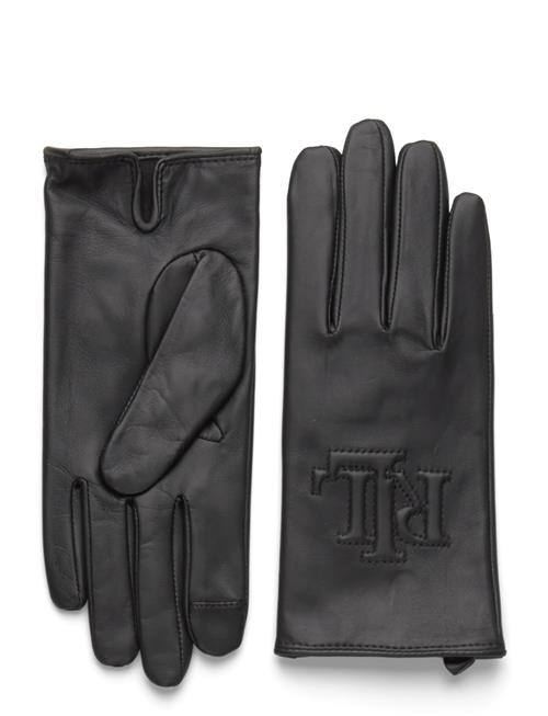 Lauren Ralph Lauren | Logo-Embossed Sheepskin Tech Gloves | S