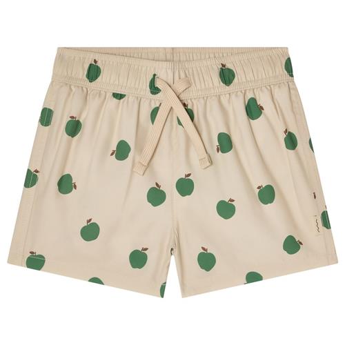 Kuling Strömstad Badeshorts Green Apple 122/128 cm  Hvid  122/128 cm  unisex