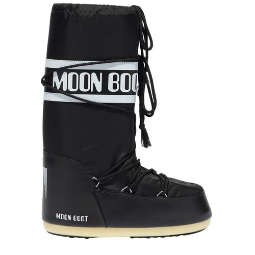 Moon Boot Mb Icon Nylon Snestøvler  Black-35-38 EU  Sort  35-38 EU  unisex