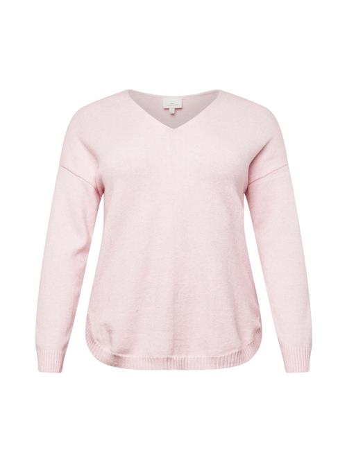 ONLY Carmakoma Pullover 'CARMargareta'  lyserød