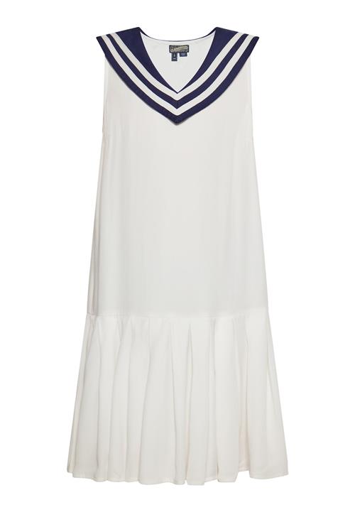 DreiMaster Vintage Kjole  navy / offwhite