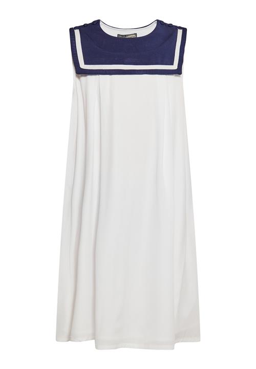 DreiMaster Vintage Kjole  navy / hvid