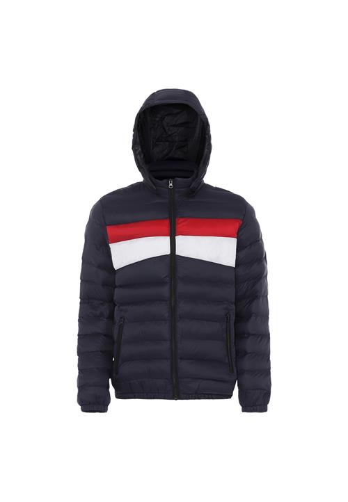 PLUMDALE Vinterjakke  mørkeblå / blodrød / hvid