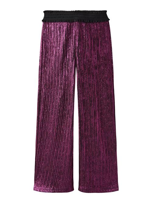 NAME IT Wide Glimmer Bukser Reneing Fandango Pink