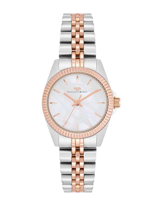 Rhodenwald & Söhne Analogt ur  rosa guld / sølv / hvid