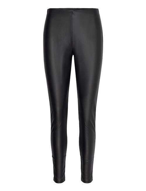 Mango | Leather-Effect Leggings | L