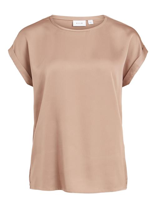 VILA Bluse 'VIEllette'  brun