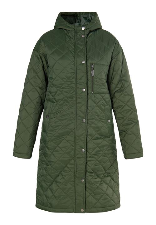 Usha Overgangsfrakke  oliven