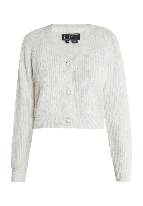 faina Cardigan  hvid-meleret