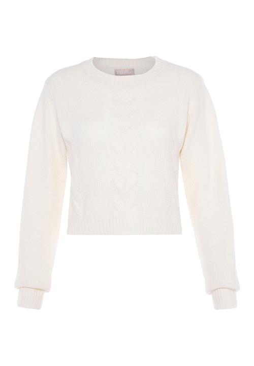 Jalene Pullover  uldhvid