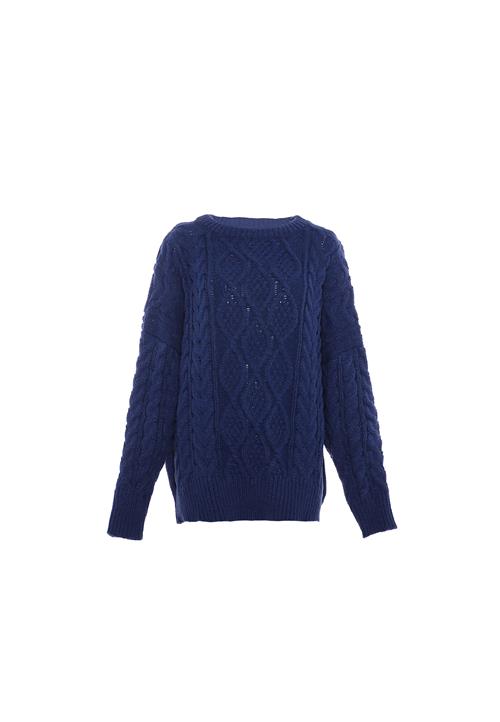 BLONDA Pullover  navy