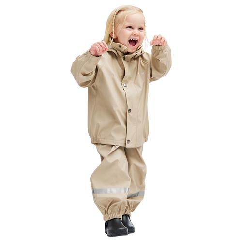Kuling San Marino Uforet Regnsæt Sand 86/92 cm Rain Beige  86/92 cm  unisex