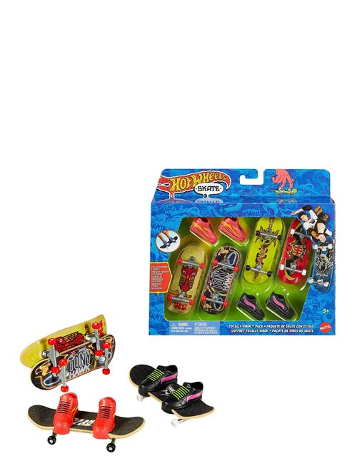Hot Wheels | Action Skate Tony Hawk Fingerboards & Skate Shoes Multipack (Styles May Vary) | ONE SIZE