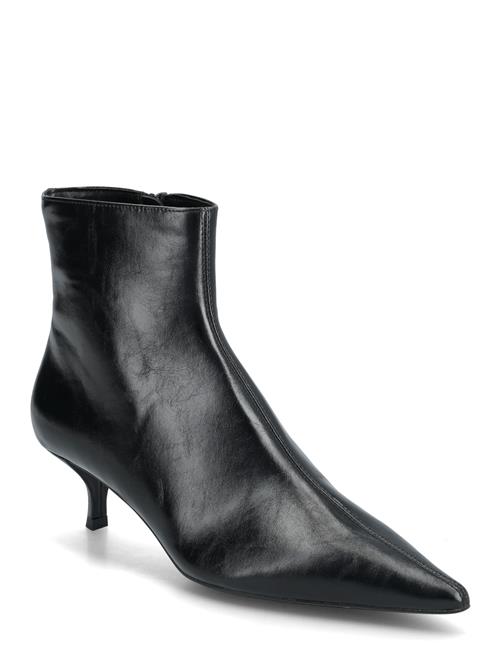 Mango | Kitten-Heel Pointed-Toe Ankle Boots | 39