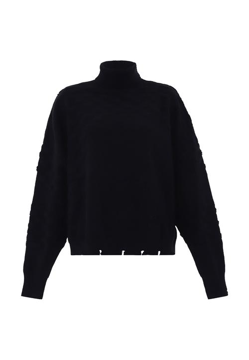 FENIA Pullover  sort / hvid