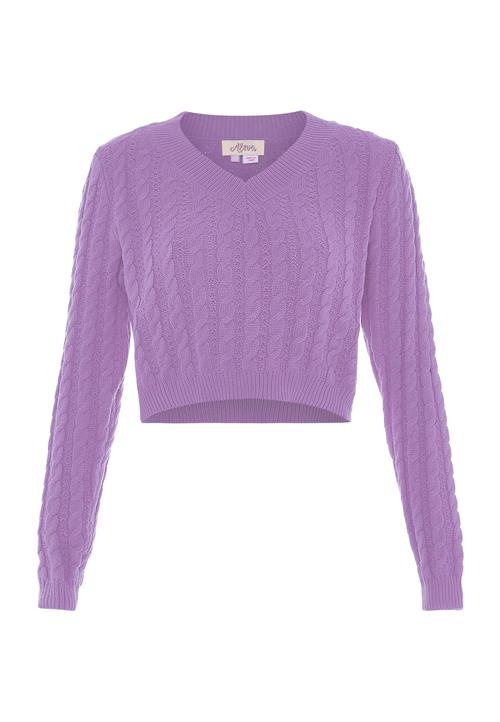 aleva Pullover  lavendel