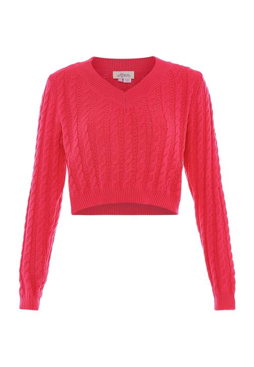 aleva Pullover  hindbær