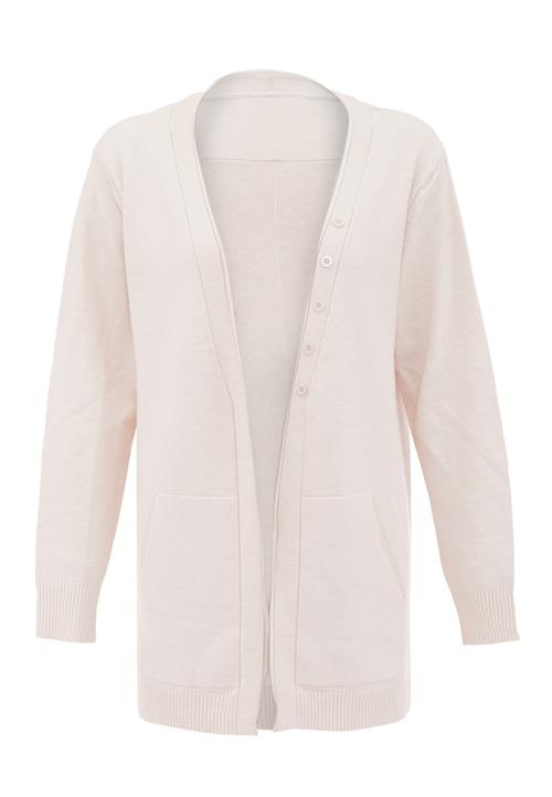 Se BLONDA Cardigan  lysebeige ved About You