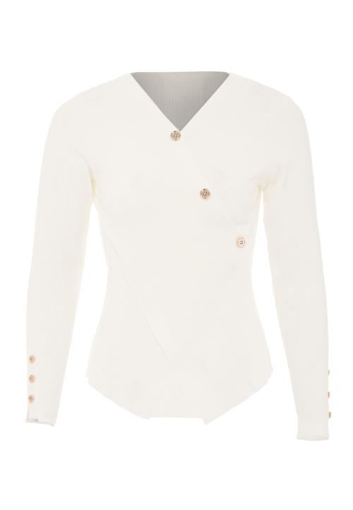 NAEMI Pullover  guld / uldhvid