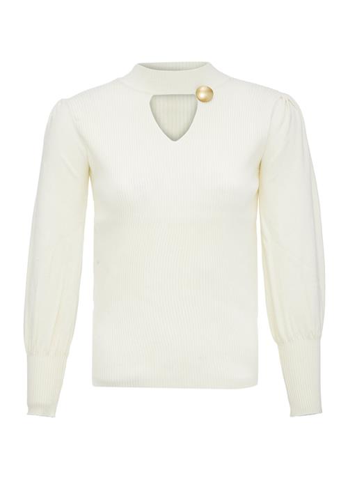 caneva Pullover  uldhvid