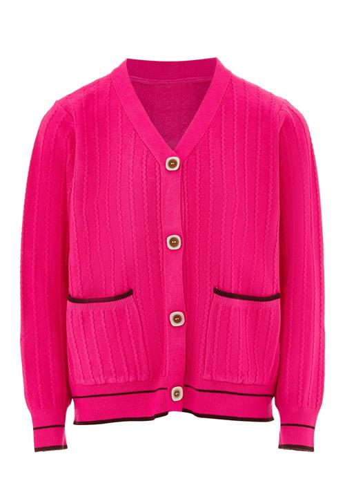 NALLY Cardigan  pink / sort