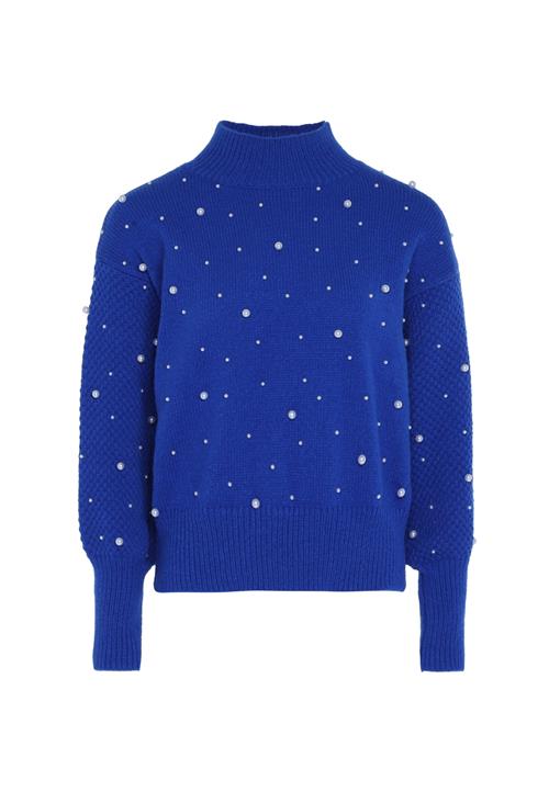 nascita Pullover  koboltblåt / perlehvid