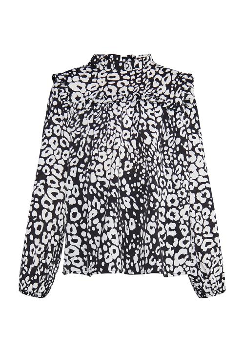 faina Bluse  sort / hvid