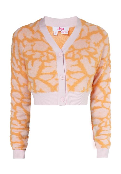 MYMO Cardigan  pastellilla / orange