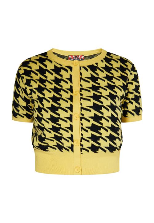 myMo ROCKS Cardigan  gul / sort