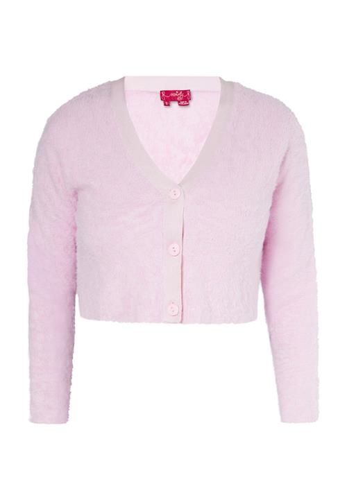 Se swirly Cardigan  lyserød ved About You