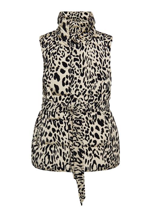 faina Vest  beige / sort