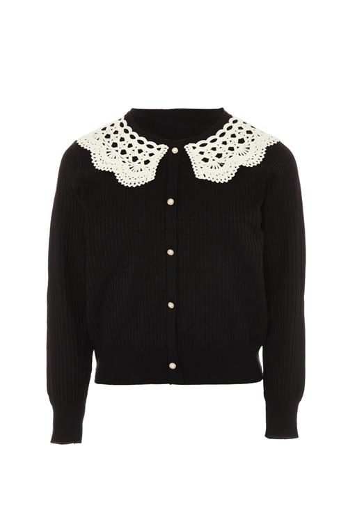 NAEMI Cardigan  sort / offwhite