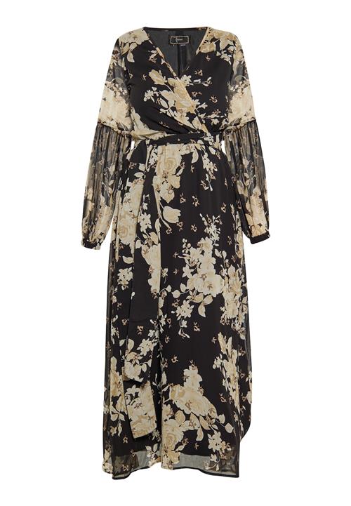 faina Kjole  beige / lysebeige / sort