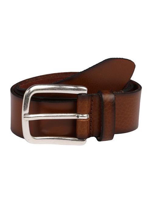 VANZETTI Bælte  cognac / sølv