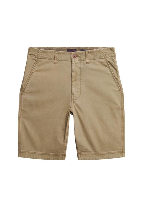 Superdry Lærredsbukser  khaki